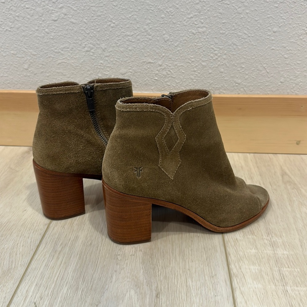 Frye Boot, Open Toe